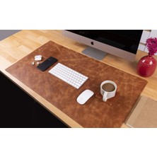 Kaia Life Deri Masa Matı 91*48CM TN11 Taba