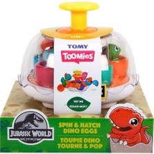Kaia Life 73252 Tomy - Jurassic World Dönen Dino Yumurtalar - Toomies +12 Ay