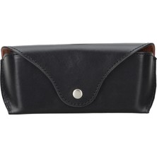 Kaia Life Roan Deri Gözlük Kılıfı Rst1 Siyah