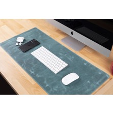 Kaia Life Deri Masa Matı 80*37CM G21 Yeşil