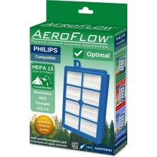 BLC Filtre Aeroflow® Philips Performer FC9152/01 Uyumlu FC8038/01 Hepa Filtre - Optimal