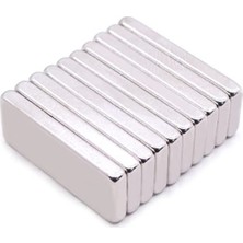 MarkEntegra 20X10X3 mm Köşeli Neodyum Mıknatıs - 5 Adet