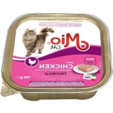MarkEntegra Tavuklu Kedi Yaş Mama, 100 gr x 32 Adet