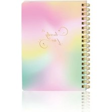 MarkEntegra A5 Boyutunda Spiralli Sert Kapak Günlük Ajanda, 2025