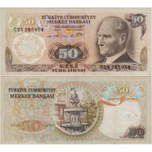 Banknoting 6. Emisyon 50 Lira C25 Çilaltı(-)