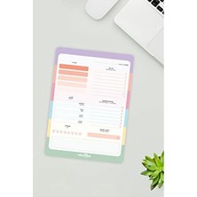 MarkEntegra Günlük Planlayıcı Blok, Pastel Renkler