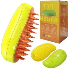 MarkEntegra Buharlı Kedi Fırçası ve Kendini Temizleyen Masaj Fırçası