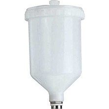 MarkEntegra 600 ml Kapasiteli Yedek Pvc Boya Haznesi, Beyaz