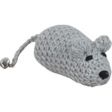 MarkEntegra El Örgüsü Fare Oyuncak - Zilli Kedi Oyuncağı