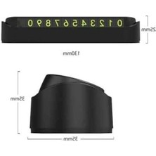 MarkEntegra Fosforlu Araç Içi Park Numaratör