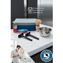 SHC4200 Mey Ithalat® Geleneksel Tıraş Seti - 10 Parça Tıraş Kutulu Set