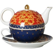 SHC4200 Lucky Clarissa Bone Tek Kişilik Demlik &amp; Fincan Set