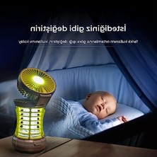 MarkEntegra Şarj Edilebilir Elektrikli Sivrisinek Kovucu Lamba - Ipx4 Su Geçirmez