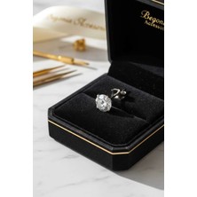 Begonia Accessories 925 Ayar Gümüş Oval Zirkon Tek Taş Unısex Küpe – Pimli | Alerji Yapmaz | 1 Adet (Çift Değil)