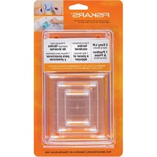 MarkEntegra 4 Parçalı Şeffaf Damga Bloğu Seti, Farklı Boyutlar