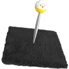 SHC4200 Yaylı Hacıyatmaz Kedi Aktivite Oyuncağı 16-20 cm Siyah