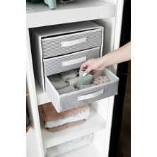 3 Gözlü Bölmeli Çekmece Yeni Sezon Nano Teknoloji Kumaş 32X32