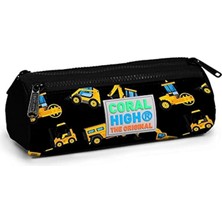 Hype Store High Iş Makineleri Kalem Çanta, Üç Bölmeli 22328