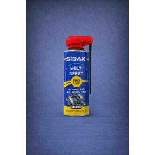 Sibax Multi Çok Amaçlı Sprey Yağlayıcı Pas Sökücü 400 ml Akıllı Kaybolmayan Pipet Başlık