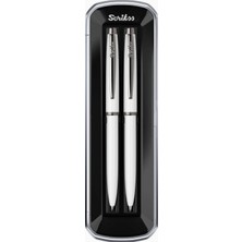 Hype Store 108M Prestige Tükenmez Kalemversatil Kalem Takım Beyaz