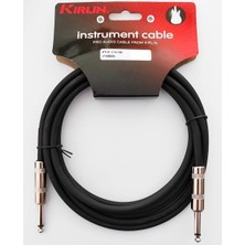 Hype Store Kirlin IPCV-241 6 Metre Siyah Enstrüman Gitar Kablosu