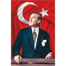 Hype Store Atatürk Resmi Raşel Kumaş 200X300CM.