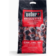 Hype Store Weber 17591 - Barbekü Için Kömür Briketleri, 8 kg