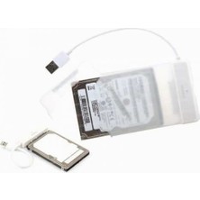 Hype Store Dark DK-AC-DSE24U3, Storex E24 2.5" USB 3.0 Çıkarılabilir Başlıklı Şeffaf Sata Disk Kutusu