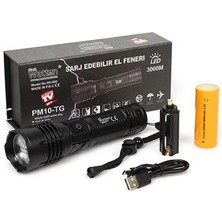 3000 Lümen Güçlü El Feneri Nemere