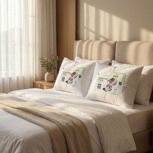 Duruclass Mikrofiber Yastık 2ADET 800GRAM 50X70 - Silikon Elyaf Dolgulu Destek