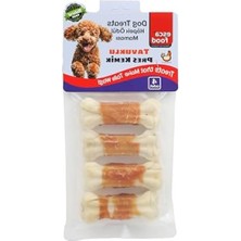 MarkEntegra Tavuklu Pres Kemik Ödül Maması, 7 Cm, 100 Gr, 4'lü Paket