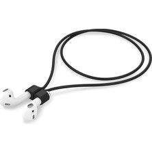 Hype Store Airpods ile Uyumlu Kulaklık Askısı Boyunluk Aparatı Mıknatıslı Airpods Uyumlu Kulaklık Askısı (Siyah