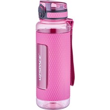 Hype Store Fiftyfifty 1100ML -Mega Büyük Boy- Su Matarası Silikon Korumalı Kaydırmaz Gövde Pembe