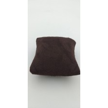 Koyu Kahve Süet Saat Yastığı 10'lu Paket, Zarif ve Şık Tasarım