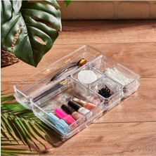 Şeffaf Çekmece Içi Düzenleyici 30X23X5 Cm, Pratik ve Şık Depolama Çözümü