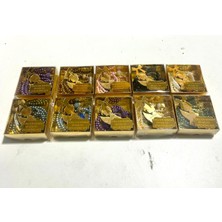 SHR Tasarım 25 Adet Melek Figürlü Ayetel Kürsi Magnet Inci Tesbih Bebek Mevlüdü Hediyelik Kutulu