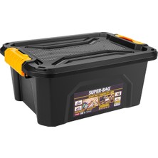 Pratik 12 Lt Plastik Saklama ve Düzenleme Kutusu, Çok Amaçlı Organizatör