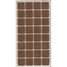 MarkEntegra 32 Adet Mobilya Altı Zemin Koruyucu Keçe 25X25MM
