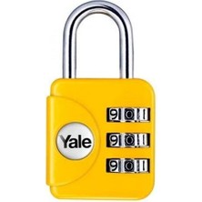 Storemax YP1/28/121/1 Asma Kilit, Sarı-Kırmızı-Koyu Gri