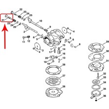 Stihl 1106-122-6702 Karbüratör Ayar Vidası - Stihl 070, 090, MS720