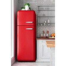 Storemax Parlak Kırmızı Kendinden Yapışkanlı Kaplama Folyosu 61 cm x 2 mt