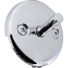 Storemax Pirinç Pirinç DTL101 DTL101 Overflow Plaka F-R Ausl-Sehebel Akım, Krom