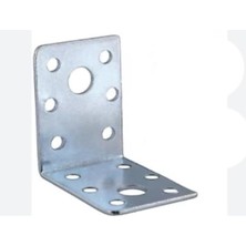 Storemax Mobilya, Dolap Yatak Duvara Sabitleme Köşebent Bağlantı Aparatı L Demiri Gönye 4X4X4 cm (12 Adet)