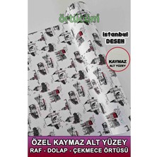 Çekmece ve Dolap Içi Kaydırmaz Pvc Raf Örtüsü, Çok Amaçlı Kullanım