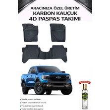 Ford Ranger 2023 Model Aracınıza Özel Karbon Kauçuk Paspas Takımı