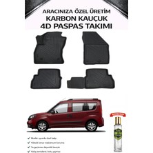 Fiat Doblo 2013 Model Aracınıza Özel Karbon Kauçuk Paspas Takımı