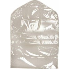 12'li Çok Amaçlı Elbise Koruma Poşeti Seti, Şeffaf ve Dayanıklı, Pratik Kullanım