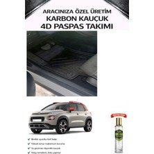 Citroen C3 Aircross 2018 Model Aracınıza Özel Karbon Kauçuk Paspas Takımı