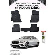 Mercedes W213 2019 Model Aracınıza Özel Karbon Kauçuk Paspas Takımı
