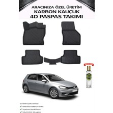 Volkswagen Golf 7 2013 Model Aracınıza Özel Karbon Kauçuk Paspas Takımı